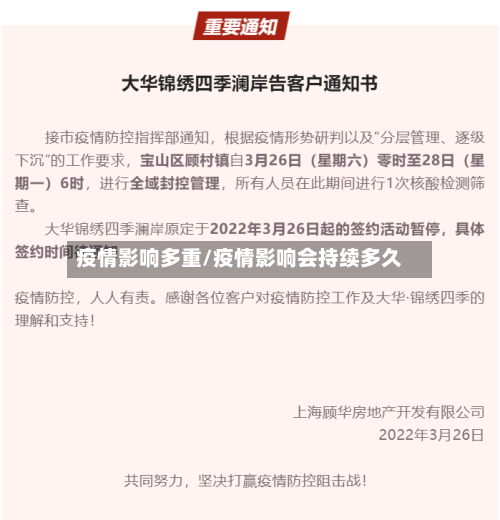 疫情影响多重/疫情影响会持续多久-第3张图片